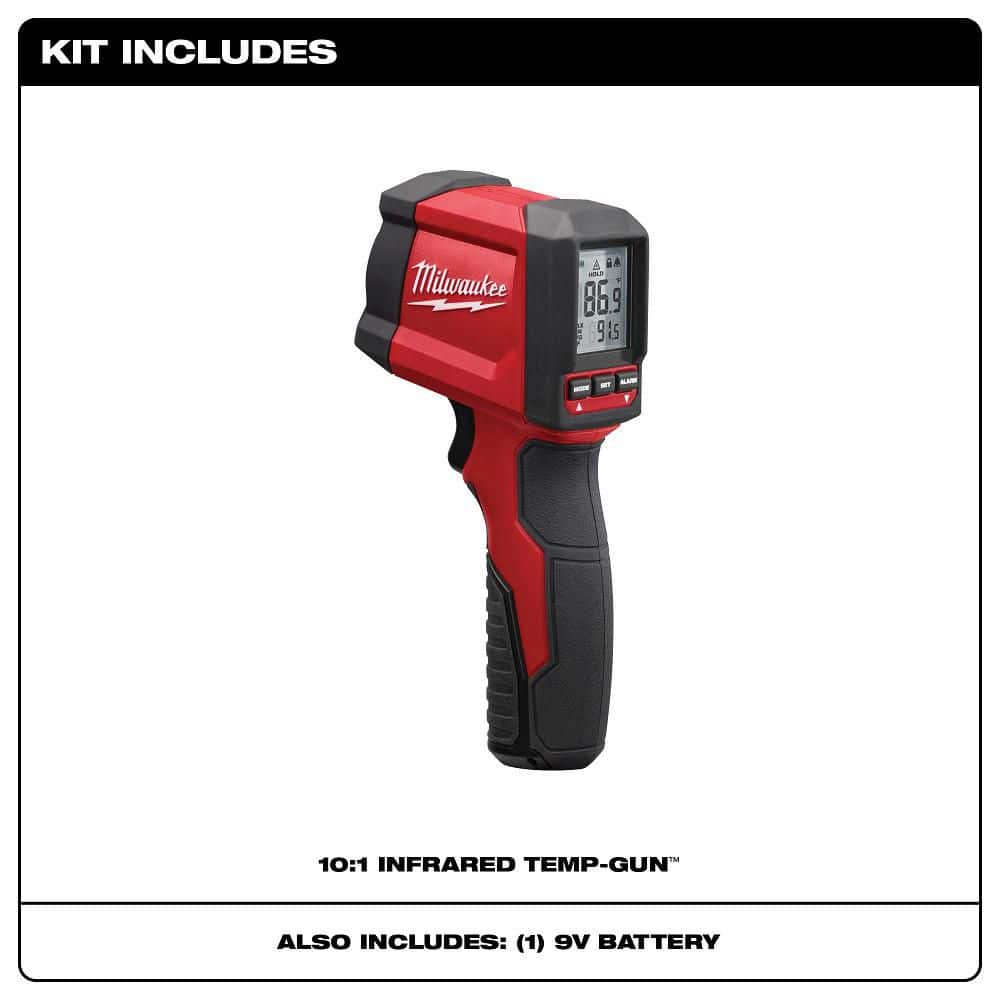 Milwaukee 10:1 Infrared Thermometer (3)
