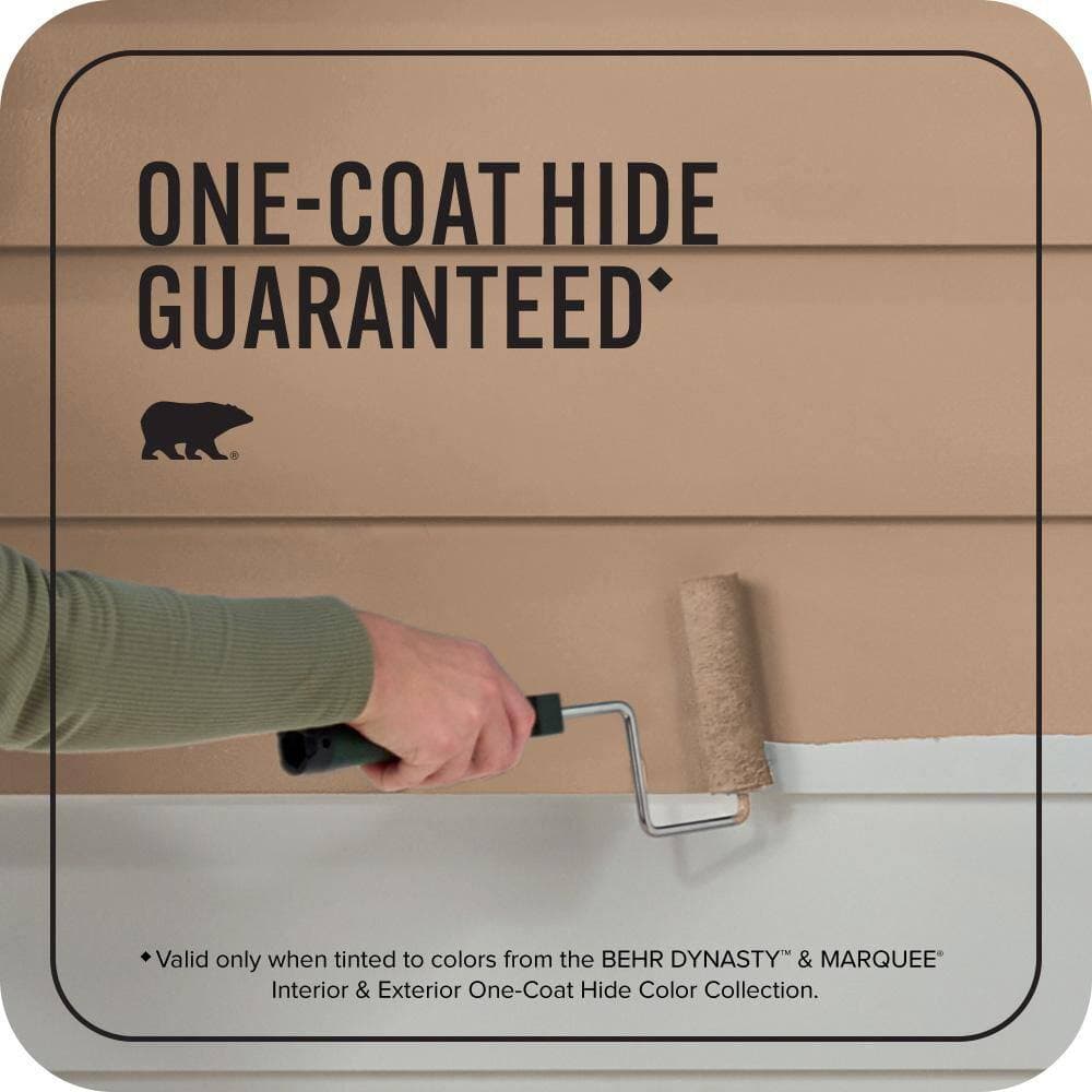 BEHR MARQUEE 5 gal. #S240-5 Poncho Satin Enamel Exterior Paint & Primer (3)
