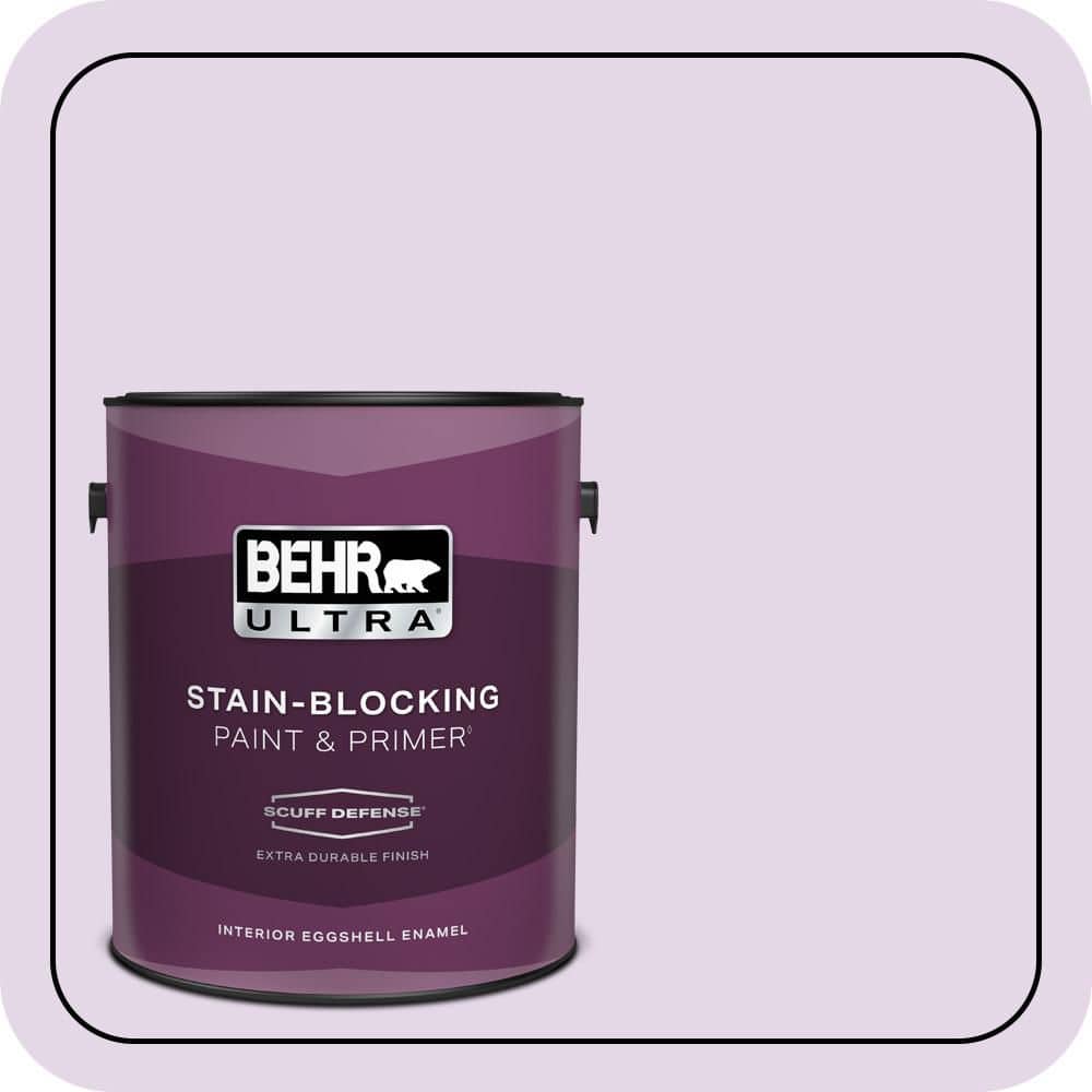 BEHR ULTRA 1 gal. #660A-2 Chateau Rose Extra Durable Eggshell Enamel Interior Paint & Primer