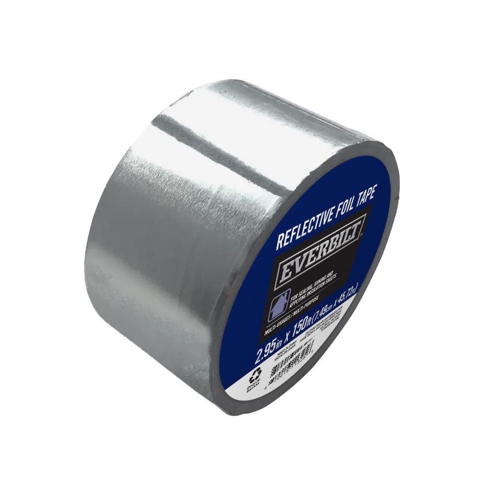 Everbilt 2.95 in. x 150 ft. Reflective Foil Tape for Radiant Barrier
