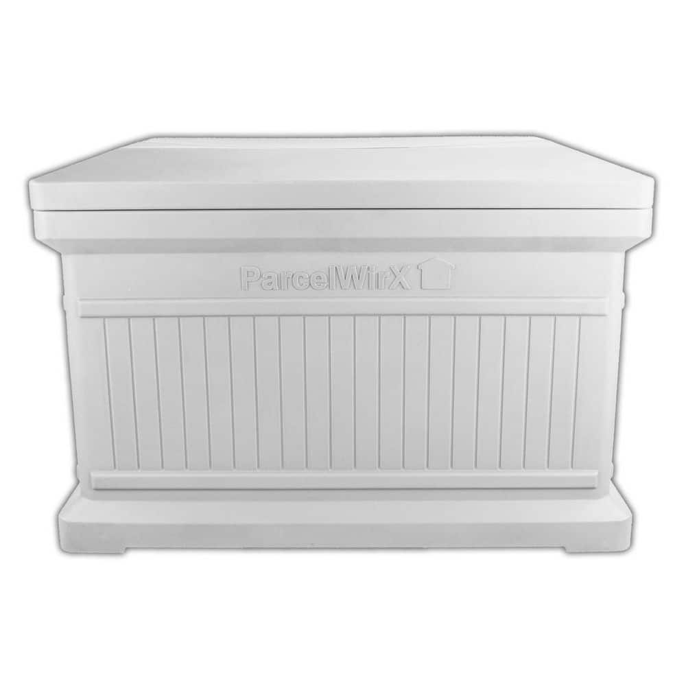 RTS Home Accents ParcelWirx Slate Gray Horizontal Package Delivery Box