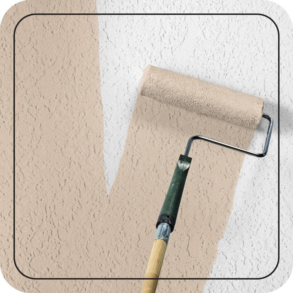 BEHR PREMIUM 5 gal. #S240-2 Rice Crackers Elastomeric Masonry, Stucco and Brick Exterior Paint (3)