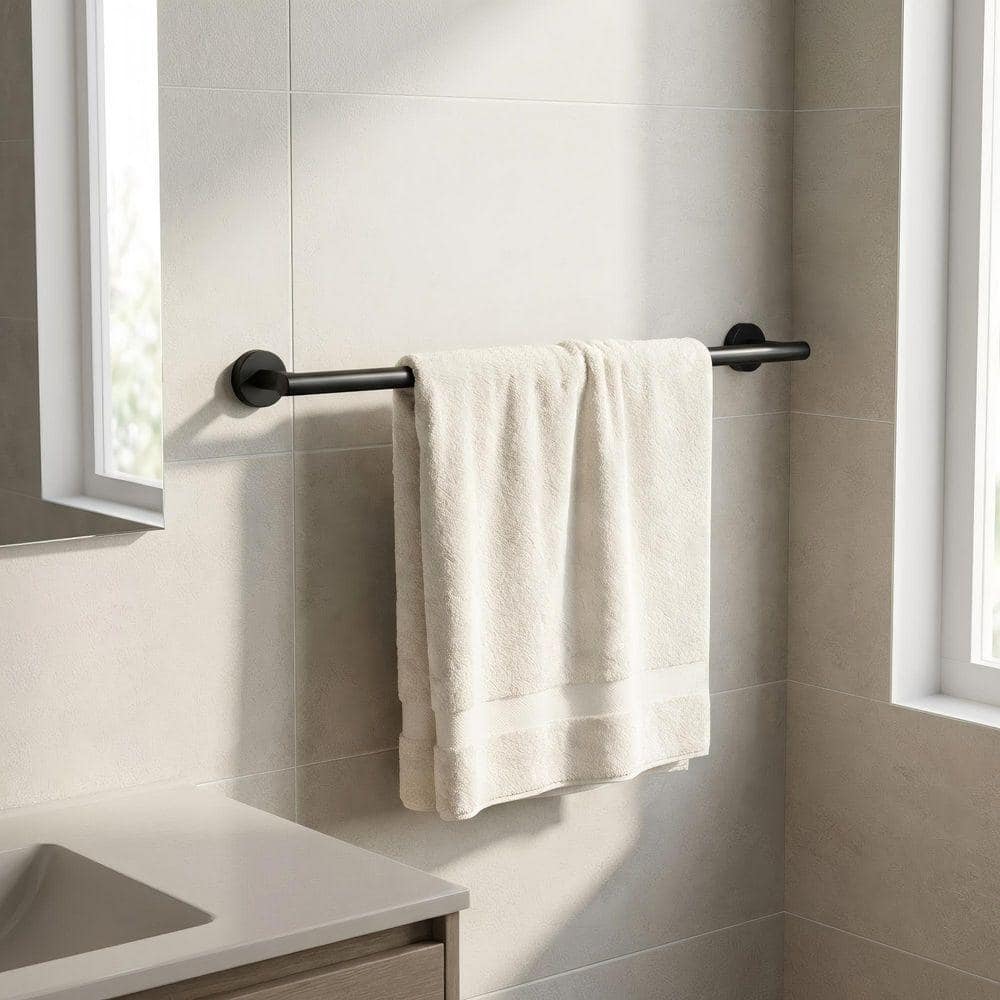 VEVETTA Wall Mounted Single Towel Bar (3)