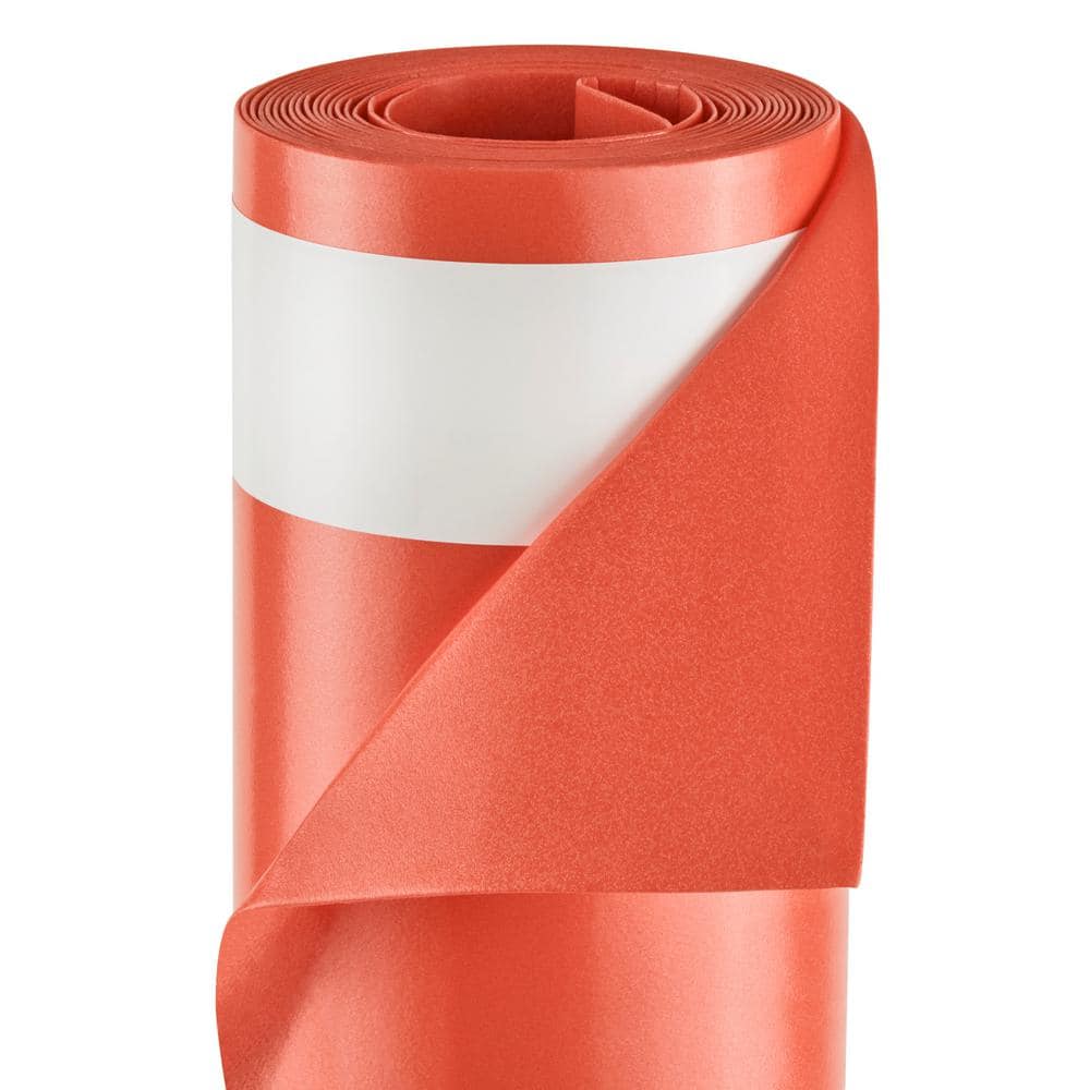 FloorMuffler 100 sq. ft Rolls 48 x in. W 25 x ft. L x 2 mm T Underlayment for Laminate, Solid Hardwood, and Engineered Hardwood (4)