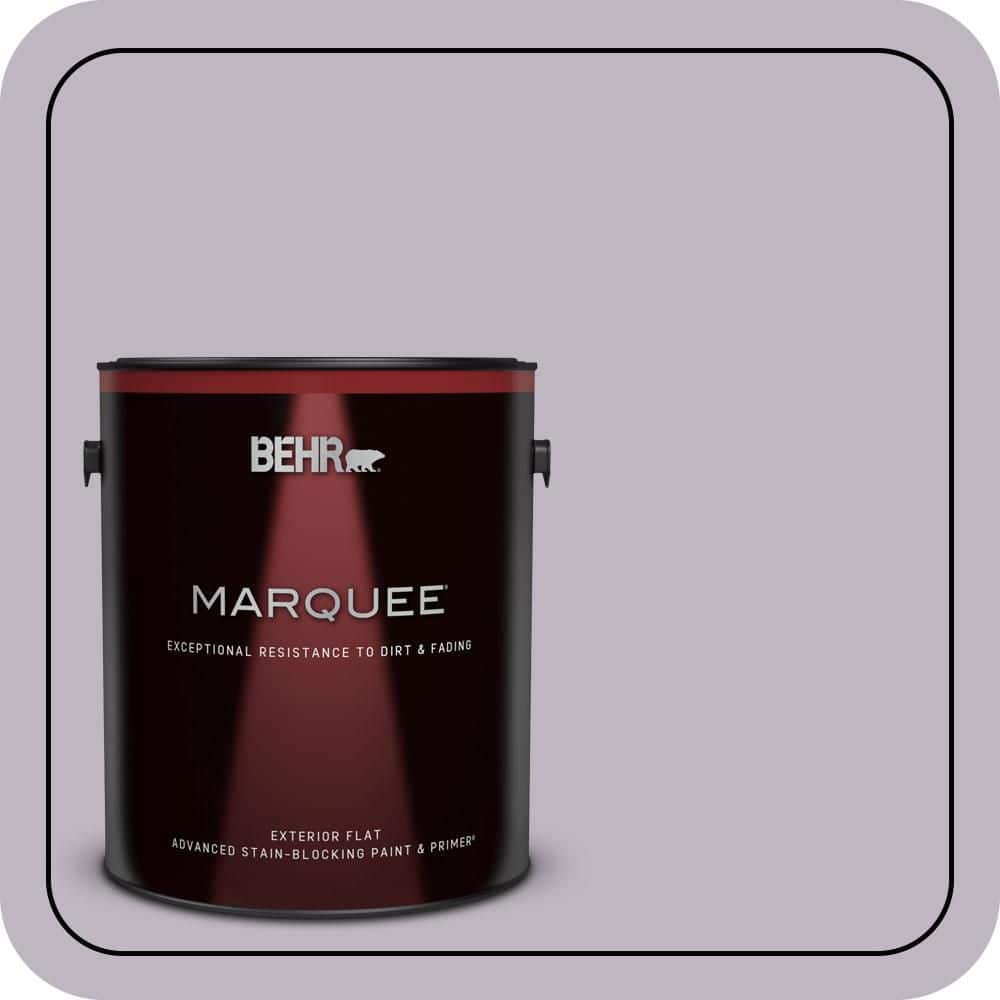 BEHR MARQUEE 1 gal. #PPU16-09 Aster Flat Exterior Paint & Primer