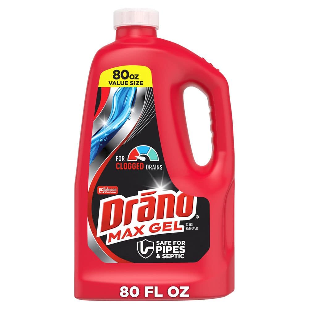 Drano 80 oz. Max Gel Drain Clog Remover and Cleaner
