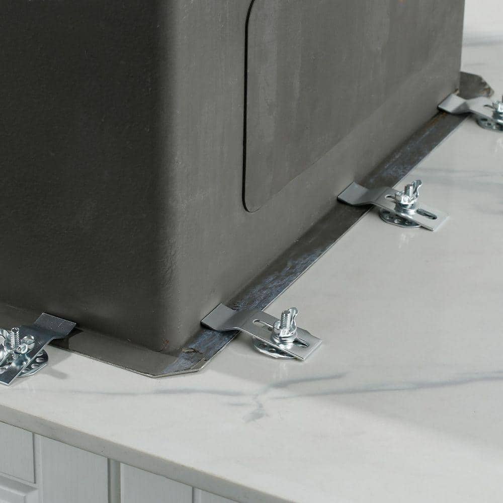 ARCORA Chrome Sink Mounting Clip/Bracket in Iron 10-Pack (2)