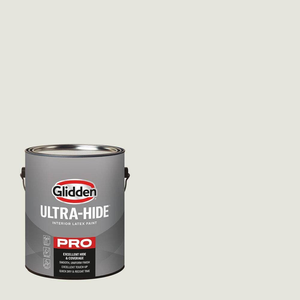 Glidden Ultra-Hide 1 gal. PPG1029-1 Silvery Moon Eggshell Interior Paint