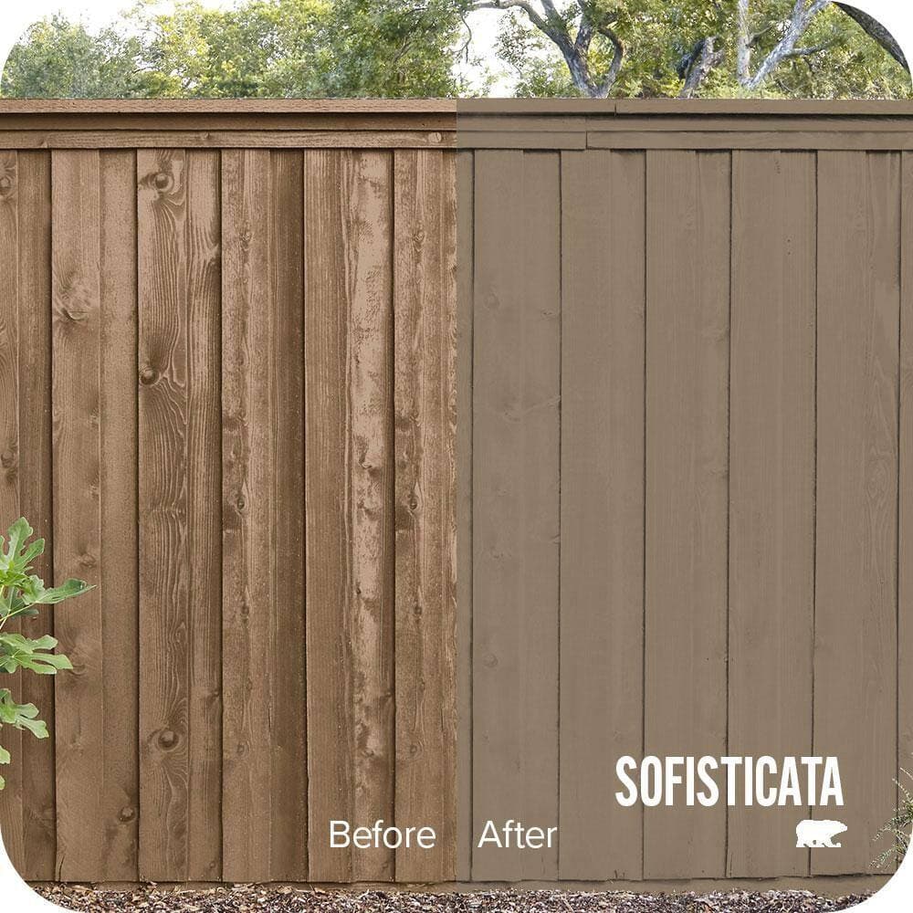 BEHR #PPU7-03A Color House and Fence Exterior Wood Stain (2)