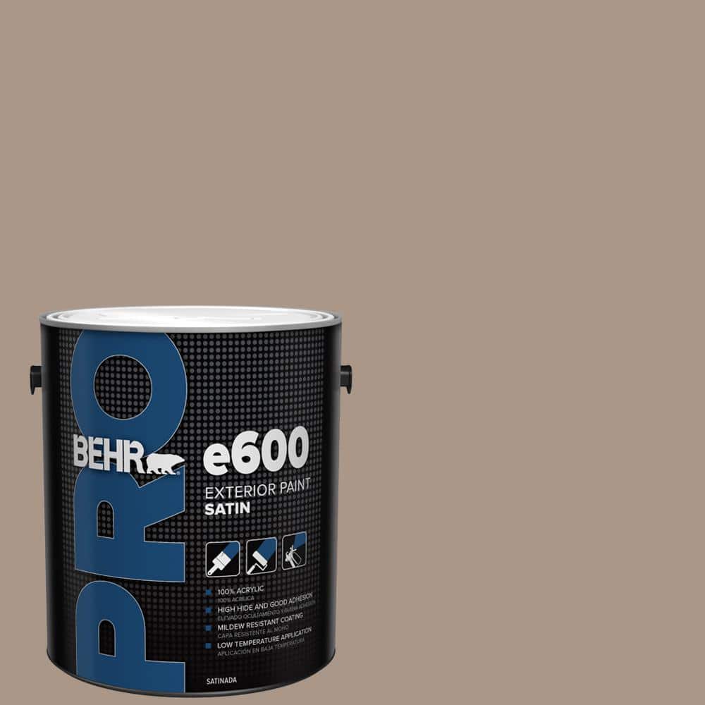 BEHR PRO 1 gal. #N230-4 Chic Taupe Satin Enamel Exterior Paint