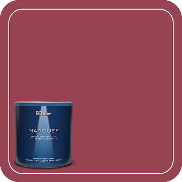 BEHR PREMIUM PLUS #HDC-CL-04 French Rose Enamel Low Odor & Primer (3)