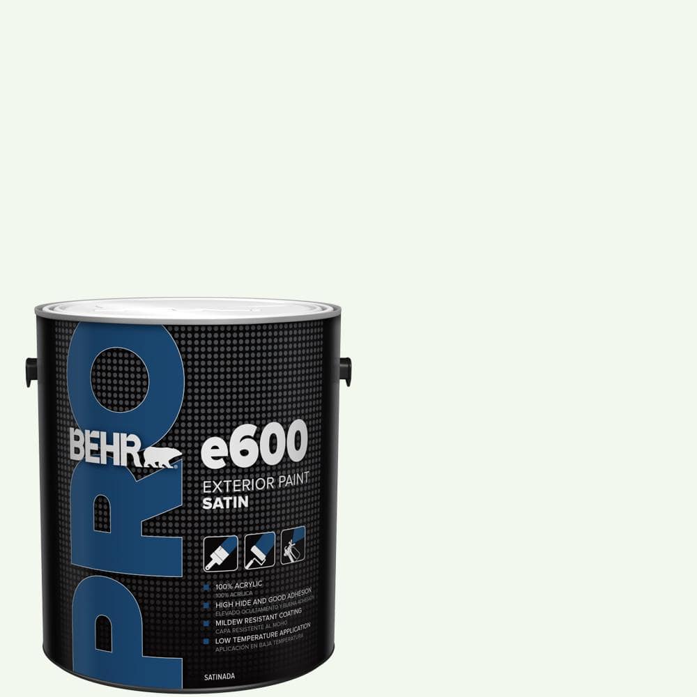 BEHR PRO 1 gal. #GR-W05 Unwind Satin Exterior Paint