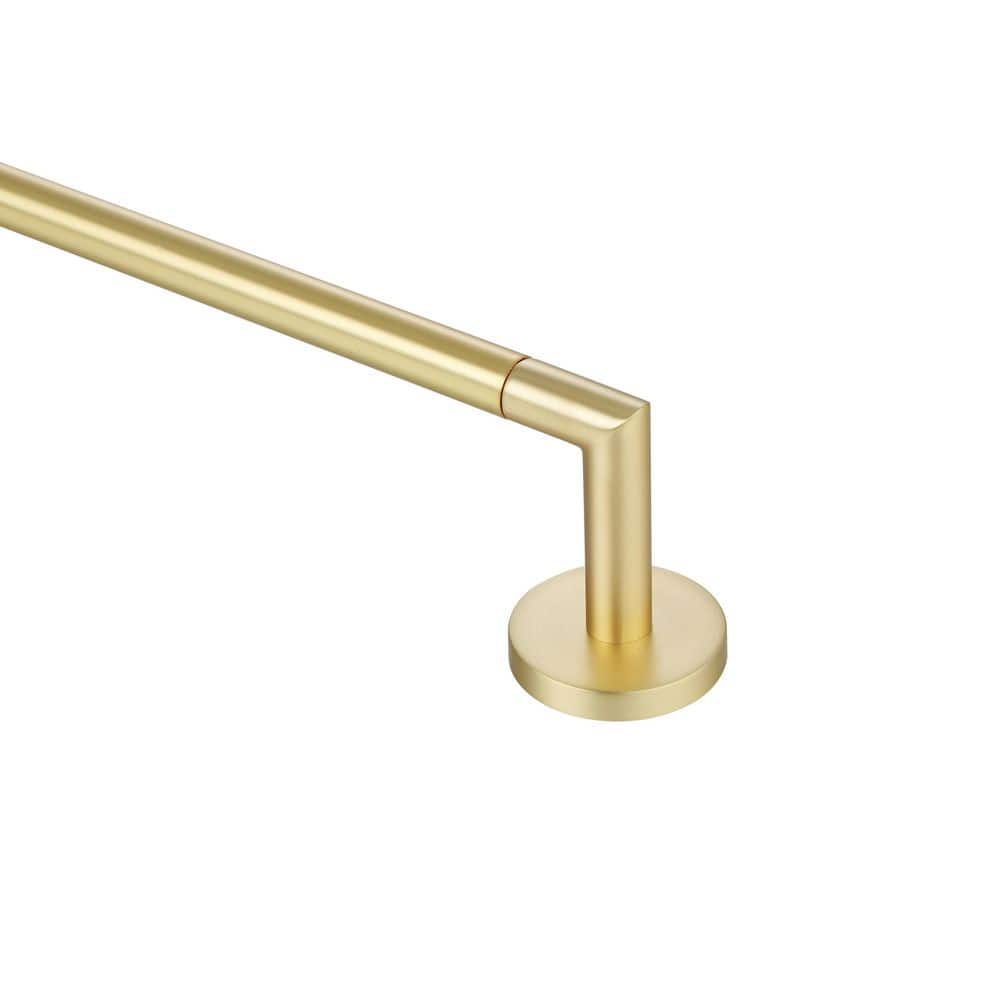 Paradise Bathworks Arcadia Wall Mounted Towel Bar-Satin Brass (3)