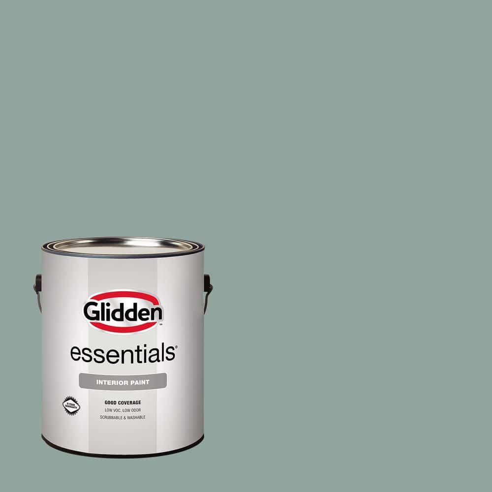 Glidden Essentials 1 gal. PPG1136-5 Spruce Shade Eggshell Interior Paint