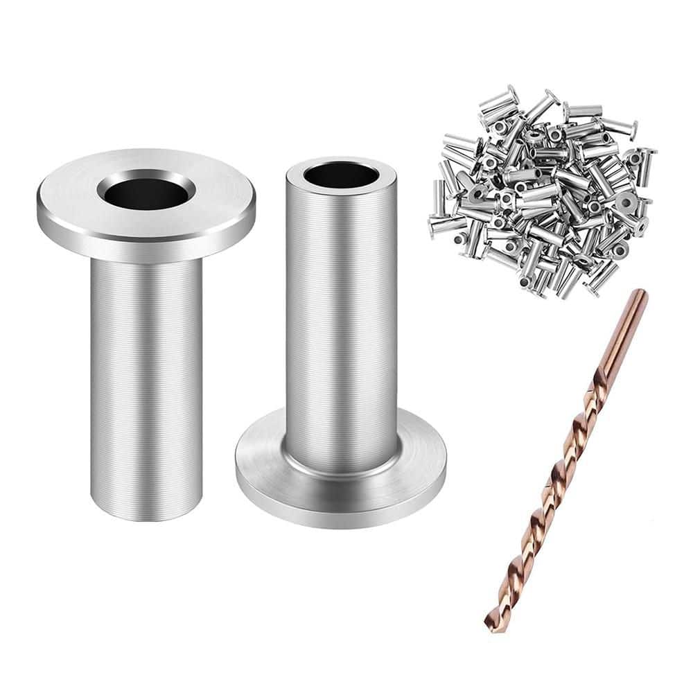 Afoxsos T316 Stainless Steel Marine Grade Protector Sleeves for 1/8 Cable Railing Wire Rope (80-Pack) (1)