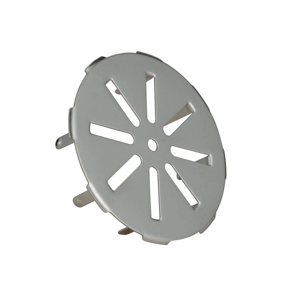 Oatey 4 in. Round Push-In Stainless Steel Shower Drain Cover (3)
