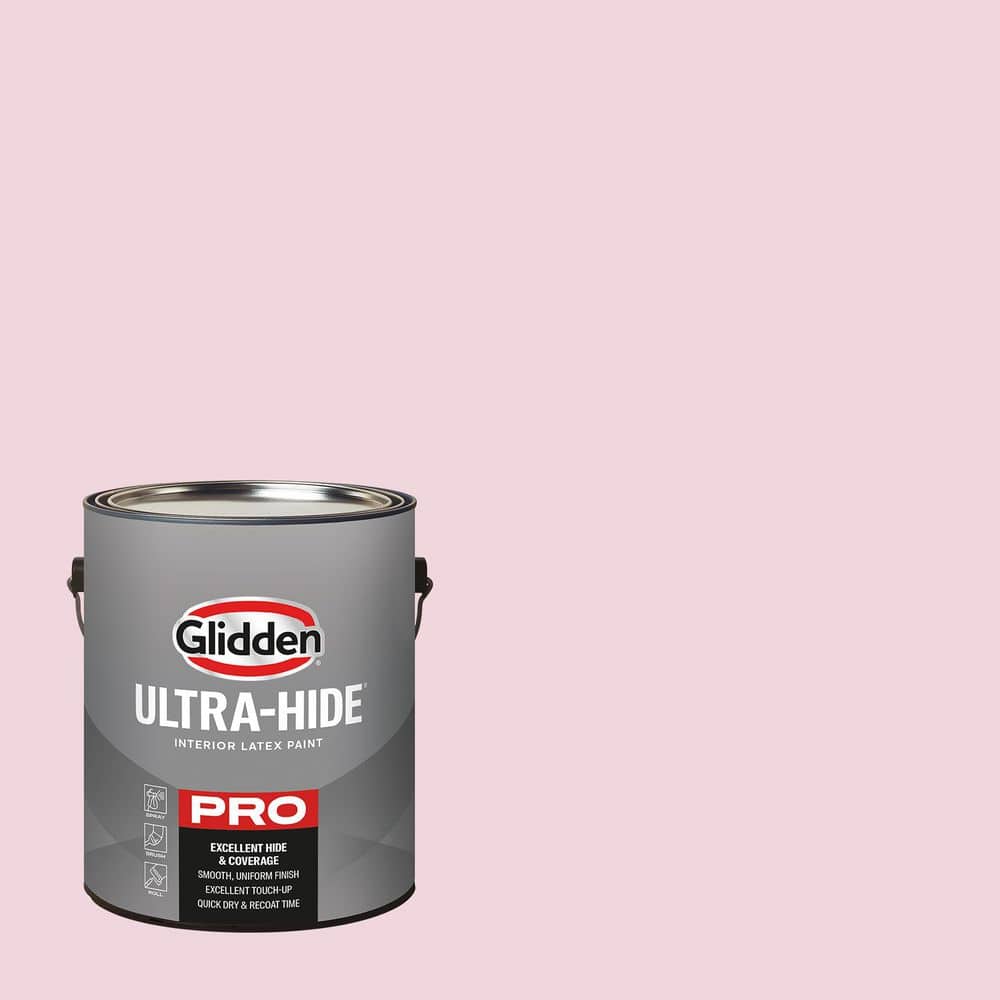 Glidden Ultra-Hide 1 gal. PPG1182-2 Taffy Ultra Flat Interior Paint (1)
