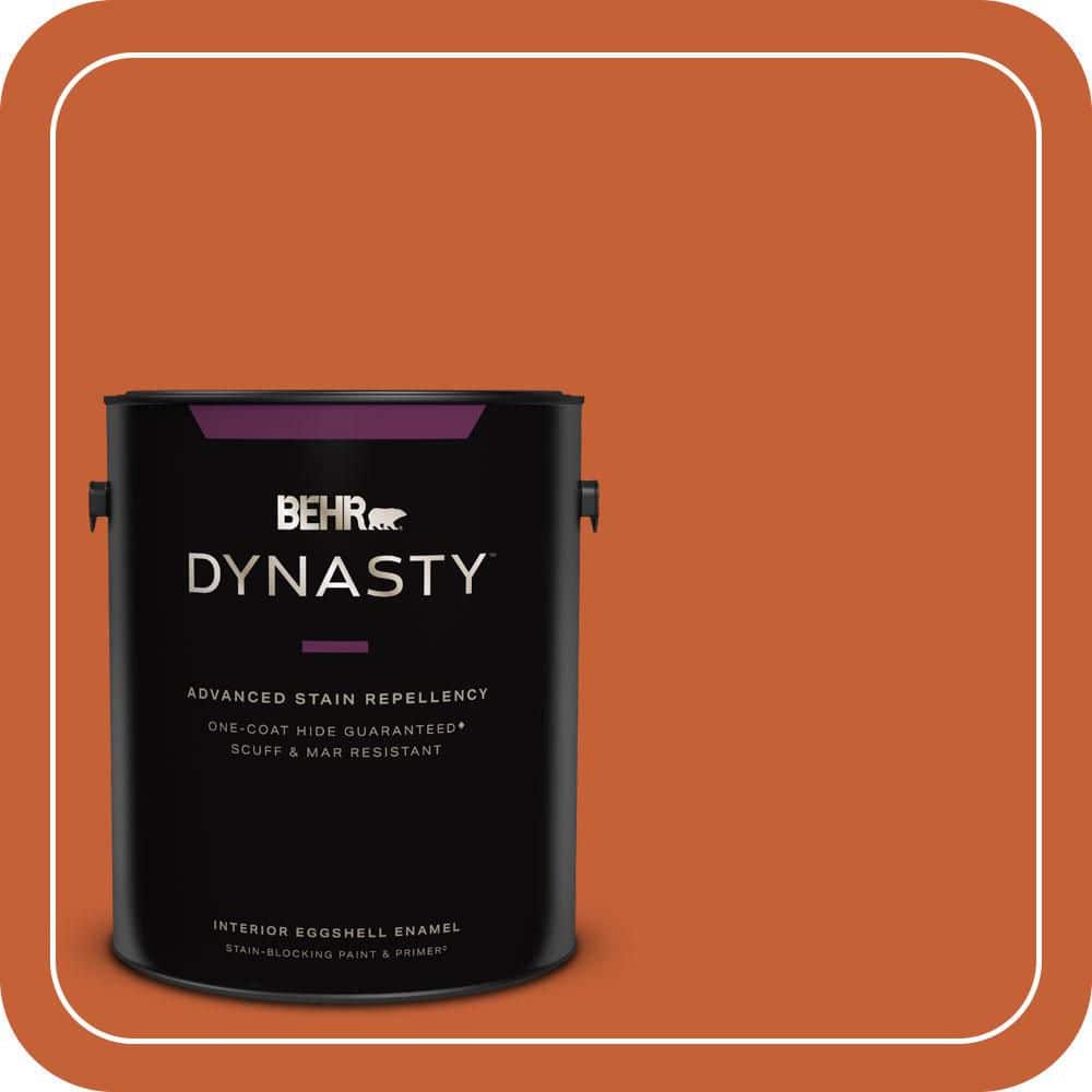 BEHR DYNASTY 1 gal. #T18-02 Civara Eggshell Enamel Interior Stain-Blocking Paint & Primer