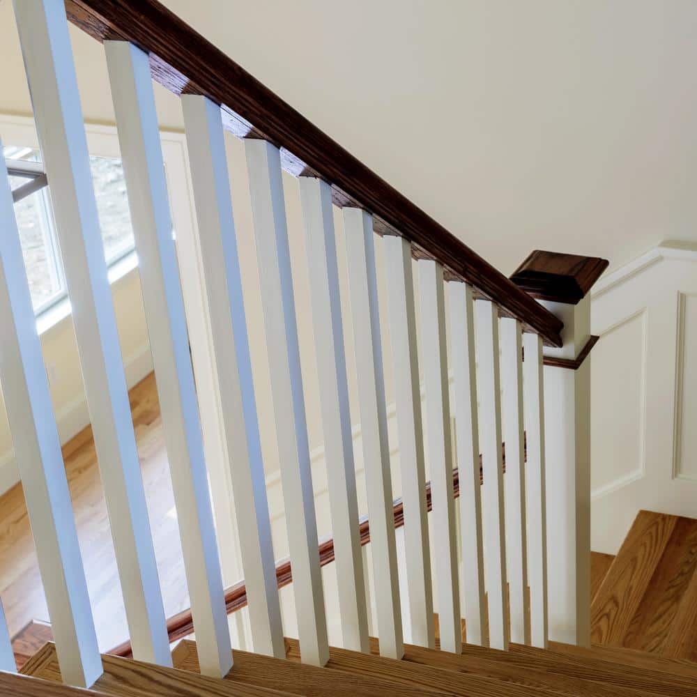 EVERMARK Stair Parts 6510 8 ft. Unfinished Plowed 1-3/4 in. Handrail with Fillet (2)