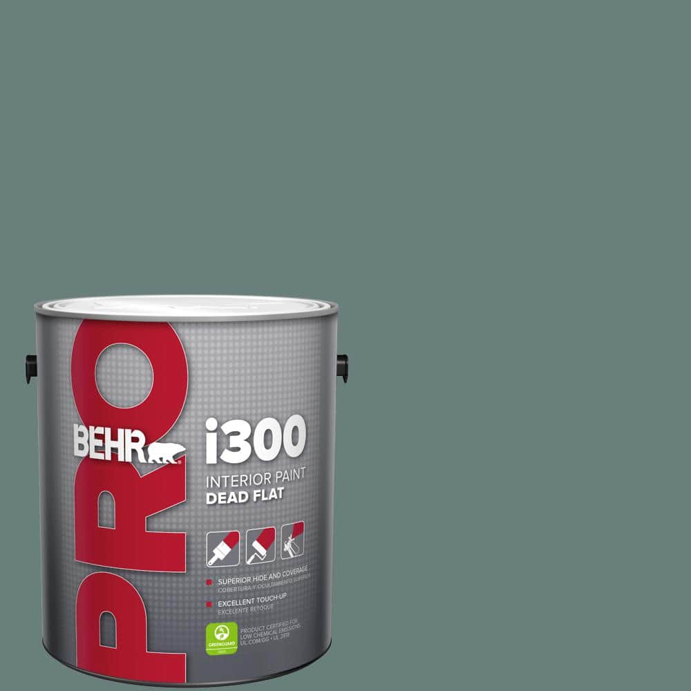 BEHR PRO 1 gal. #N430-5 Aspen Valley Dead Flat Interior Paint