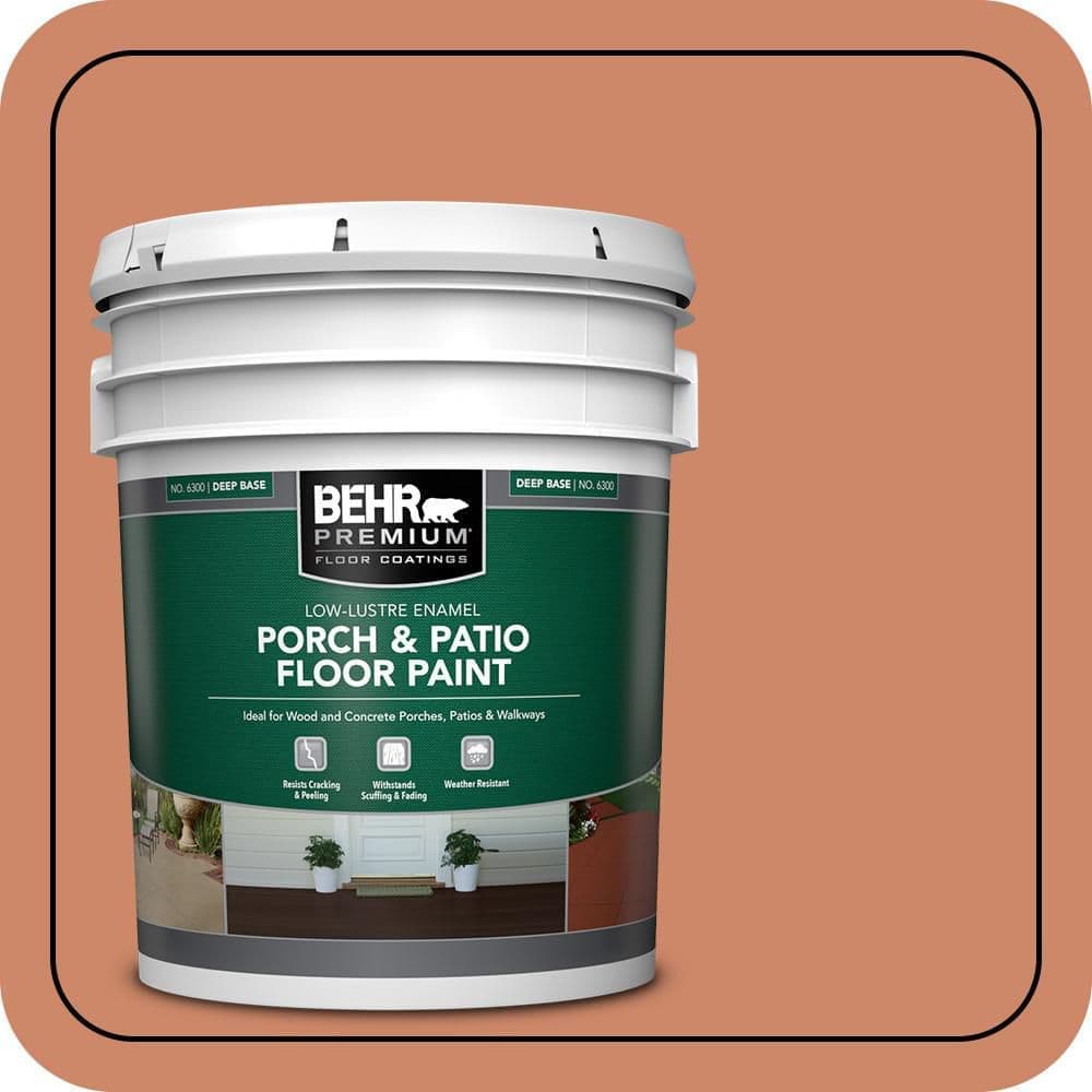 BEHR PREMIUM #230D-5 Low-Lustre Enamel Interior/Exterior Porch and Patio Floor Paint (1)