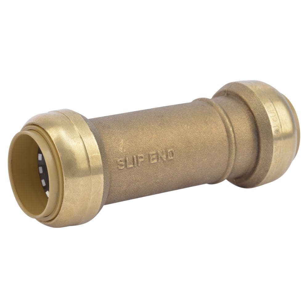 SharkBite Push-to-Connect Brass Slip Coupling Fitting (1)