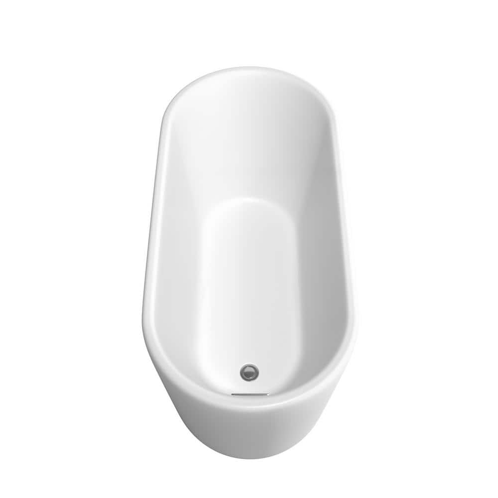 Wyndham Collection Ursula Acrylic Flatbottom Bathtub (4)