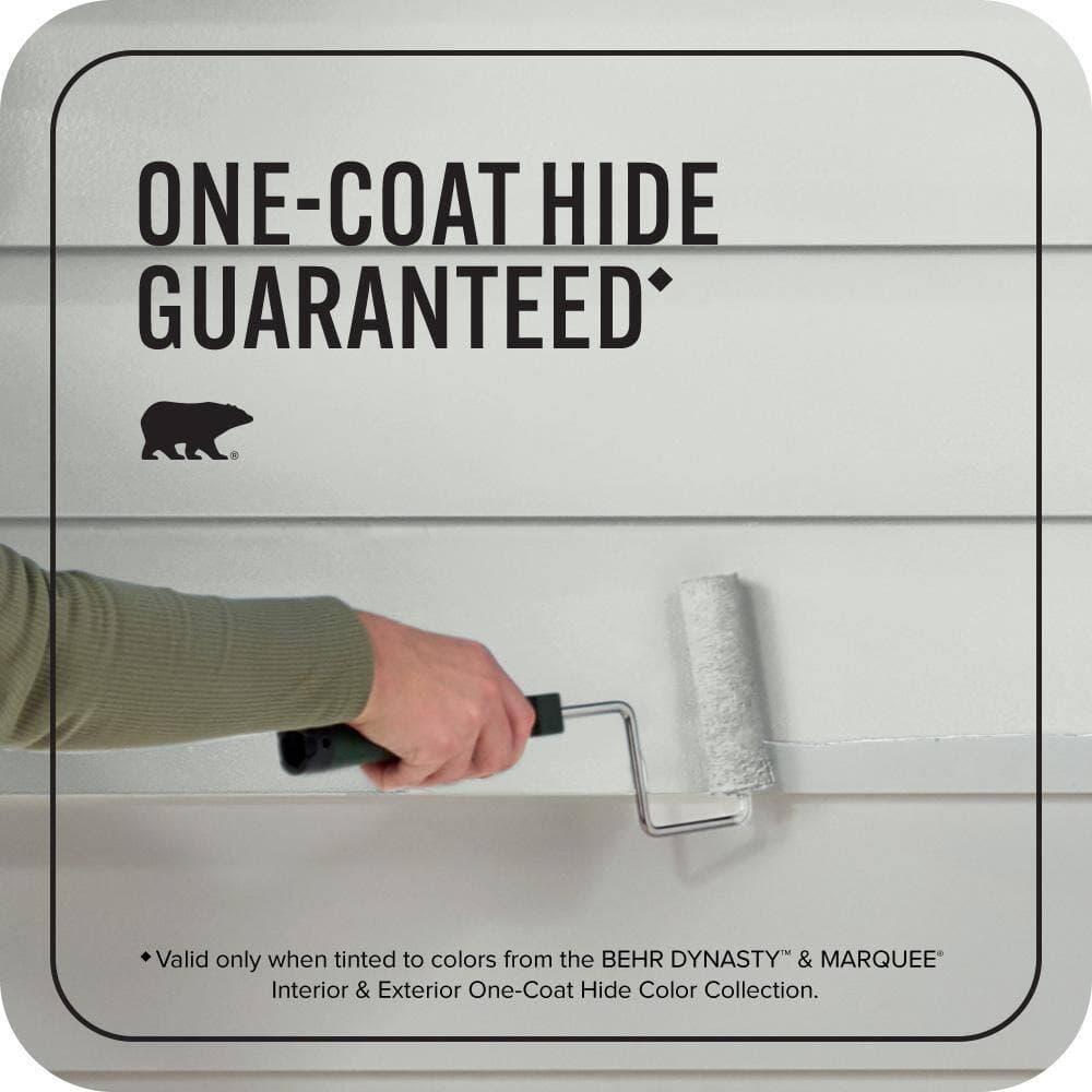 BEHR MARQUEE 5 gal. #PPU25-13 Misty Coast Flat Exterior Paint & Primer (3)