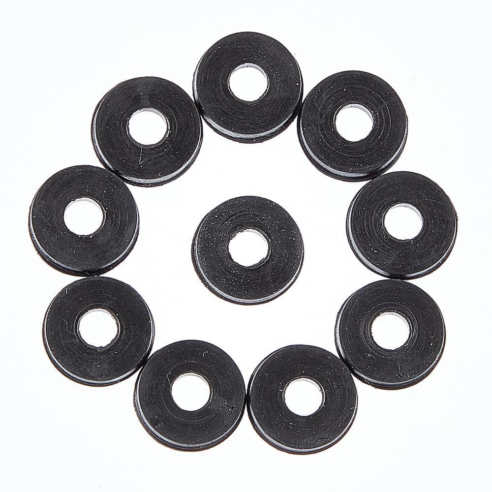 Everbilt 1/4 in. Rubber Flat Washers (10-Pack) (1)