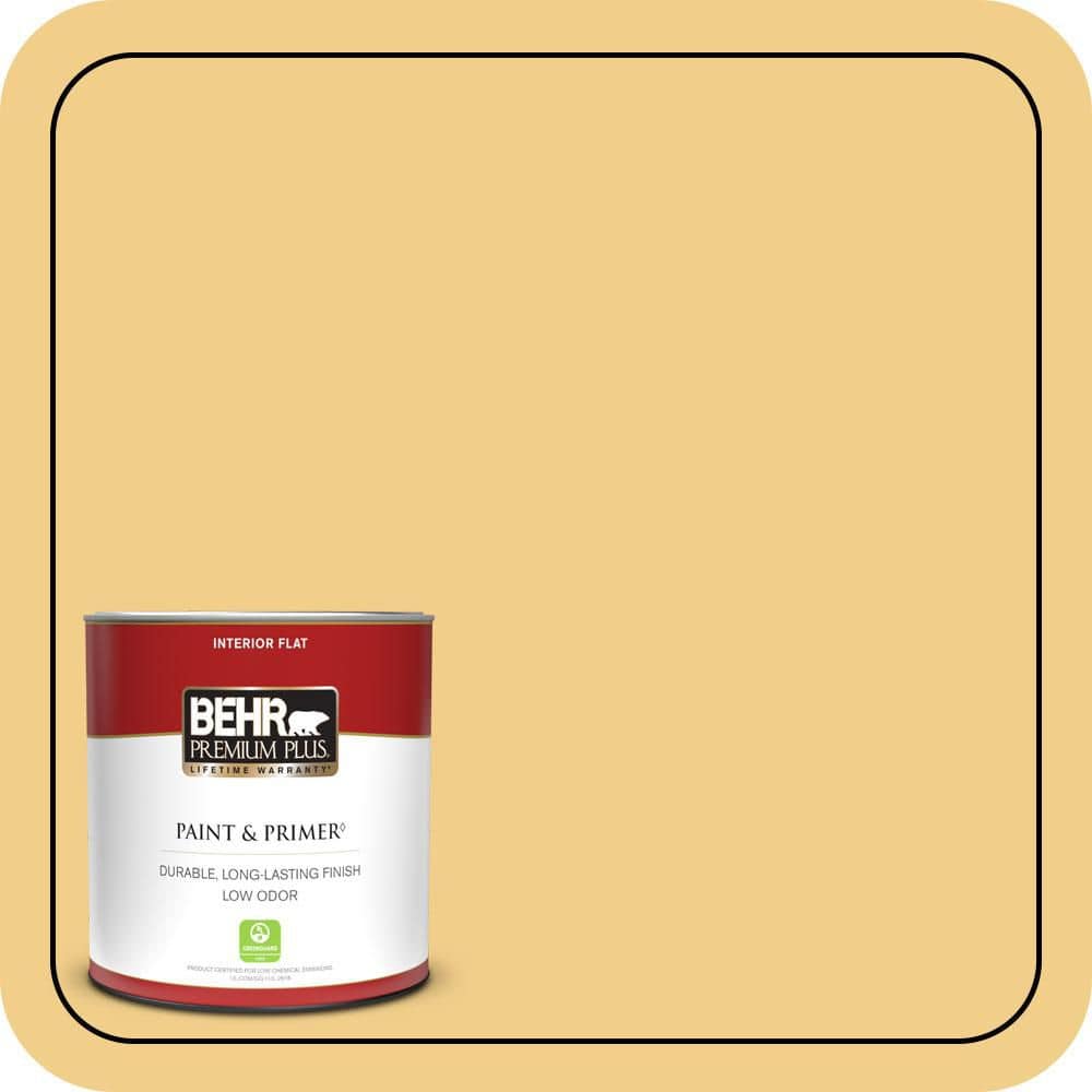 BEHR PREMIUM PLUS #360D-4 Warm Glow Flat Low Odor & Primer