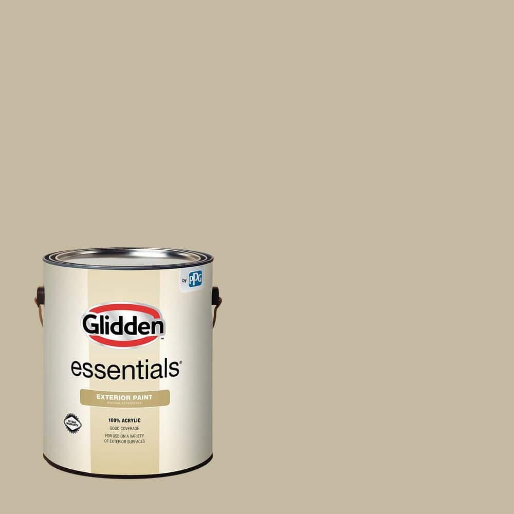 Glidden Essentials 1 gal. PPG1102-3 Dancing Dolphin Semi-Gloss Exterior Paint