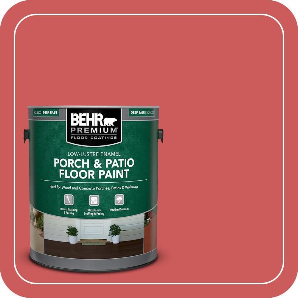 BEHR PREMIUM #P160-5 Low-Lustre Enamel Interior/Exterior Porch and Patio Floor Paint (1)