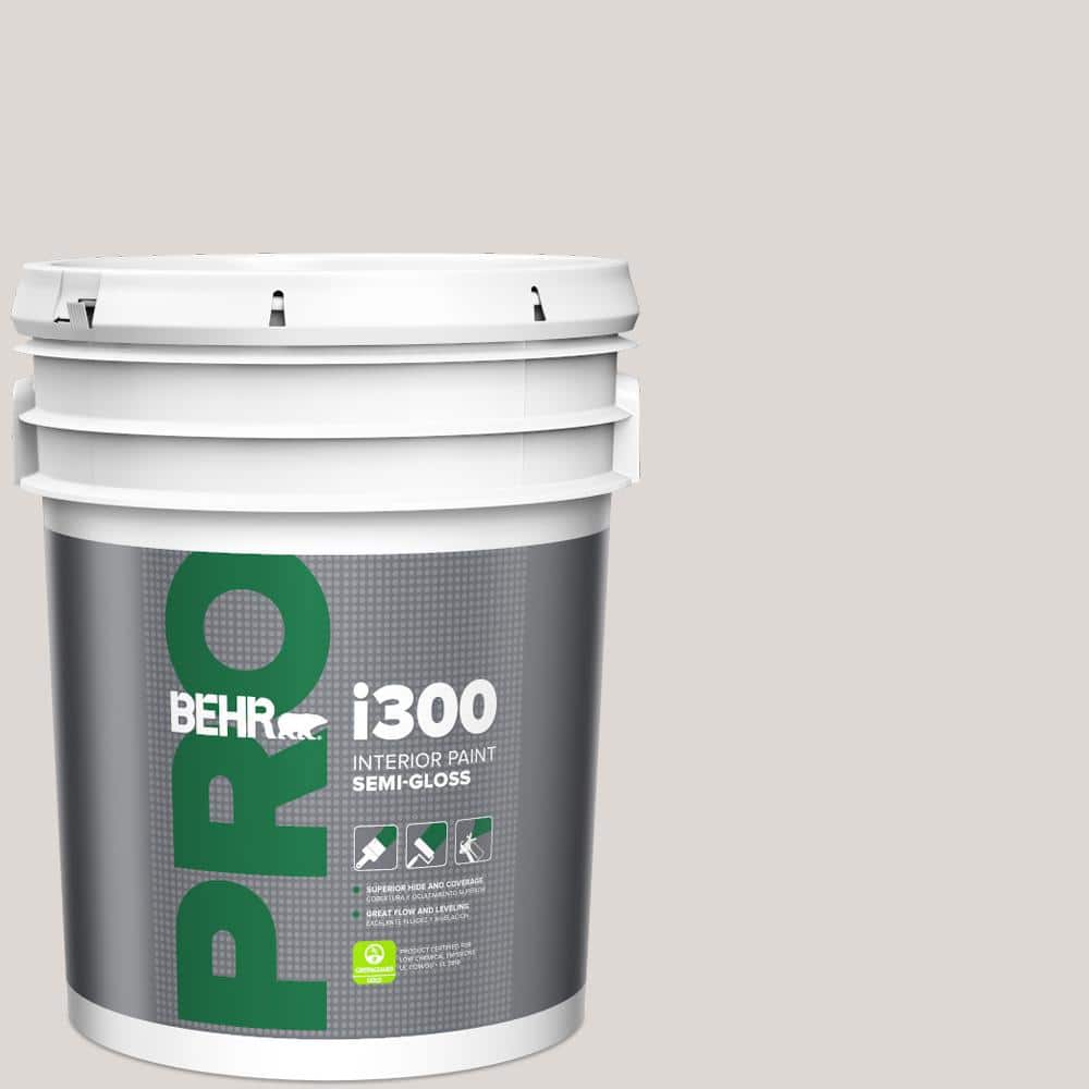 BEHR PRO 5 gal. #790A-2 Ancient Stone Semi-Gloss Interior Paint