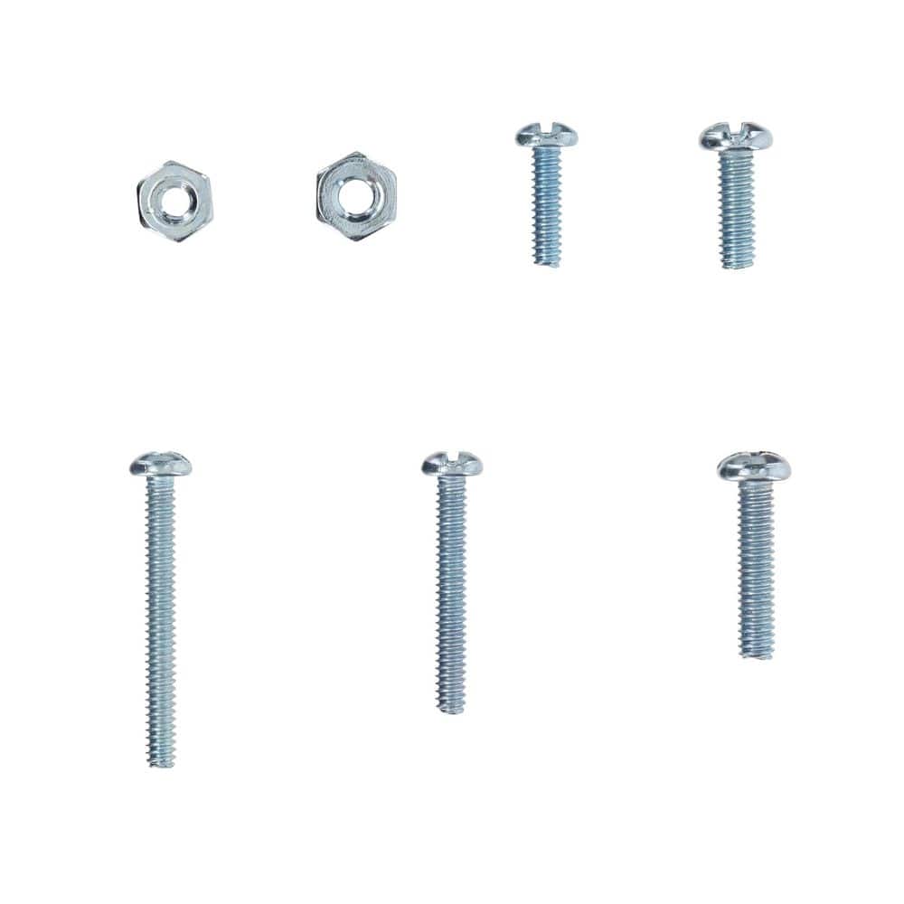Hillman Zinc Pan Head Machine Screws with Nut Assorted Kit (195-Pack) (3)