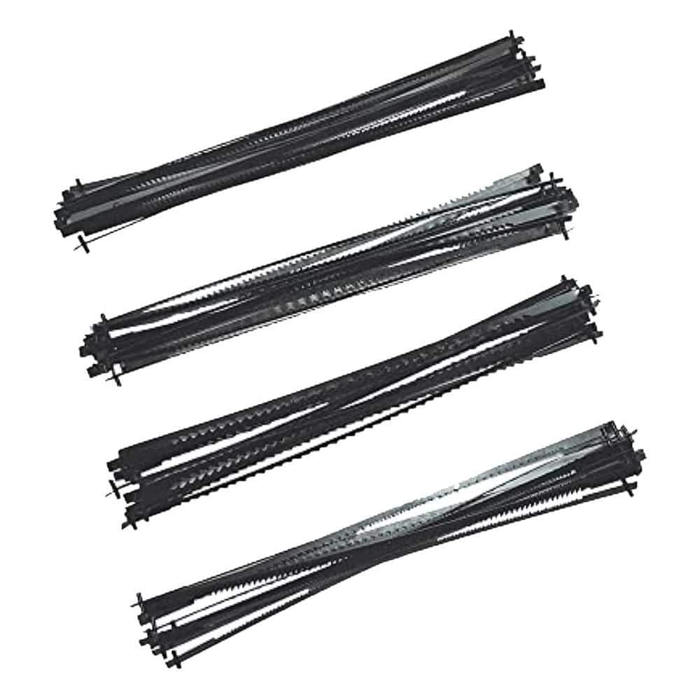 Unbranded 5 in. High Carbon Steel Scroll Saw Blade for Wood and Soft Metals Compatible with Multiple Machines (48-Pack) (1)