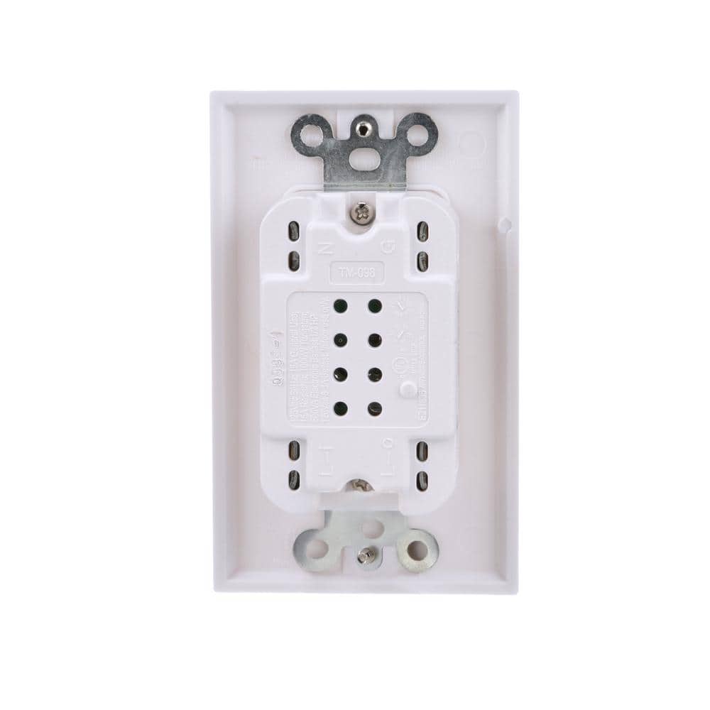 Woods 15-Amp 4-Hour In-Wall Countdown Digital Timer Switch, White (2)