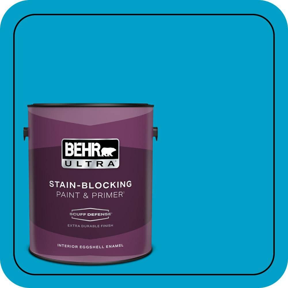 BEHR ULTRA 1 gal. #P490-5 Yucatan Extra Durable Eggshell Enamel Interior Paint & Primer