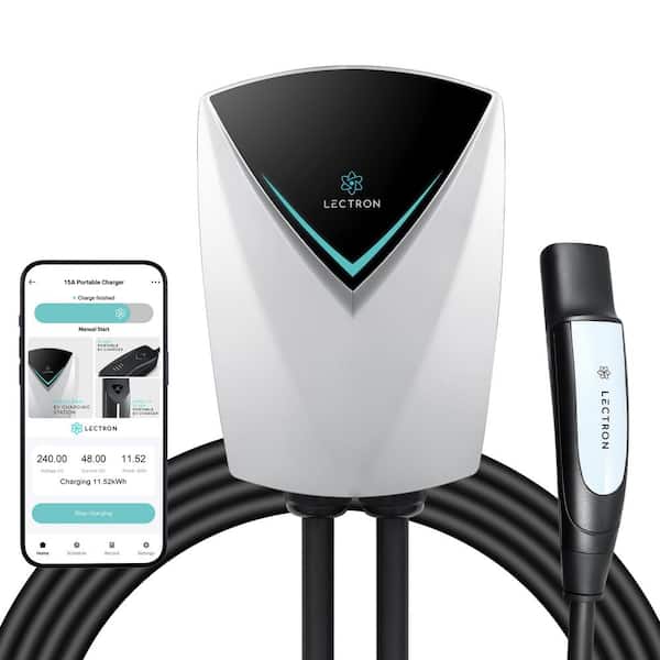 LECTRON Tesla (NACS) V-Box Pro Electric Vehicle Charging Station (Wi-Fi) 48 Amp with App Control-Level 2-EV Charger (240-Volt) (2)
