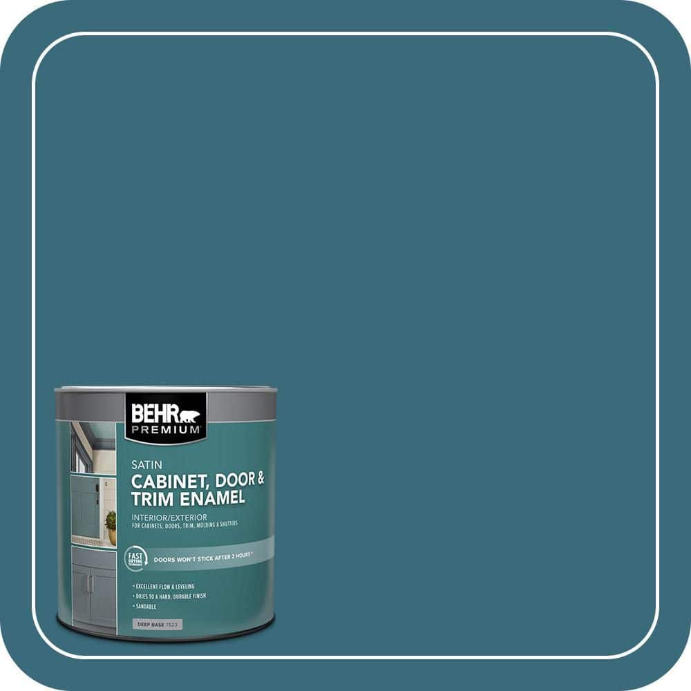 BEHR PREMIUM 1 qt. #S460-6 Mammoth Mountain Satin Enamel Interior/Exterior Cabinet, Door & Trim Paint