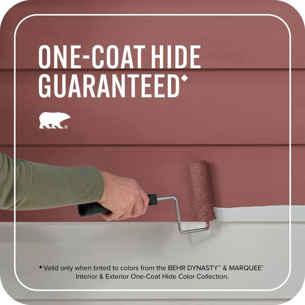 BEHR MARQUEE 1 gal. #S140-6 Moroccan Ruby Flat Exterior Paint & Primer (3)