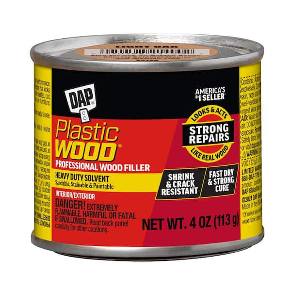 DAP Plastic Wood 4 oz. Light Oak Solvent Wood Filler (2)