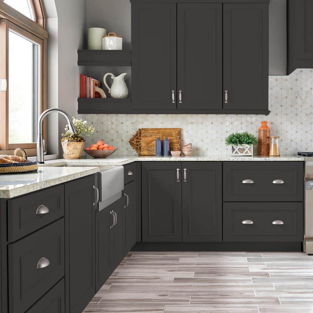 BEHR PREMIUM #MQ1-35 Enamel Interior/Exterior Cabinet, Door & Trim Paint (4)