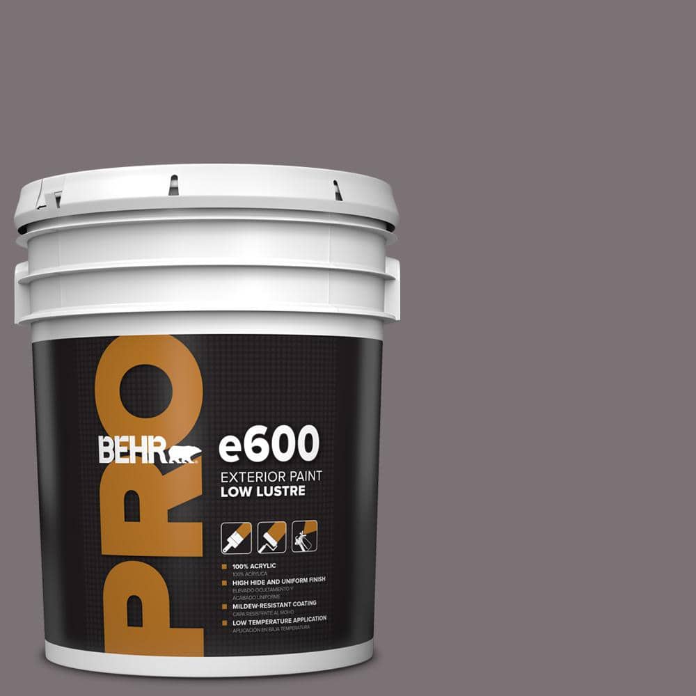 BEHR PRO 5 gal. #PPU17-18 Echo Low Luster Exterior Paint
