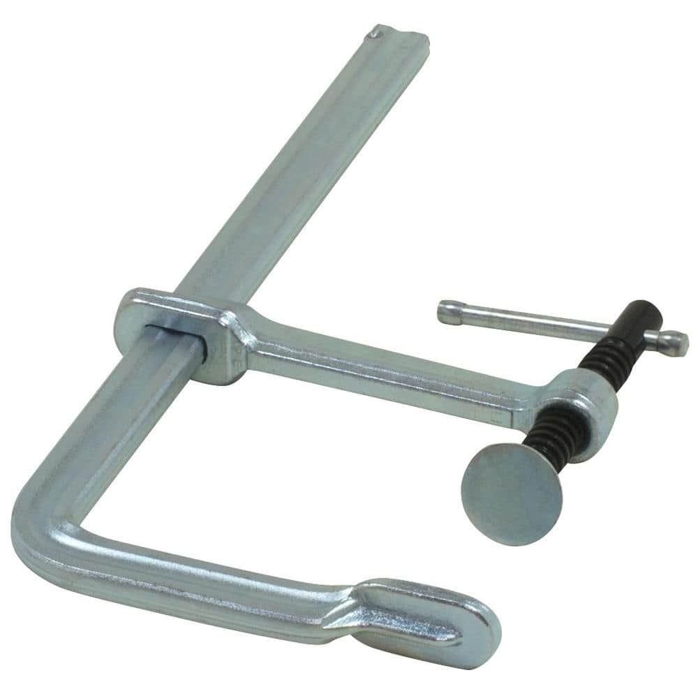 BESSEY classiX Welding and Steel Fabrication, 6 in. Capacity All Steel F-Clamp 3-1/8 in. Throat Depth