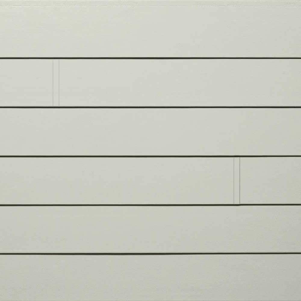 Gibraltar Building Products 0.015 Aluminum Smooth Texture H-Moulding Joint Cover for 7/16 in. Hardboard Siding (2)