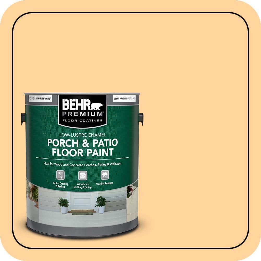 BEHR PREMIUM #P240-3 Low-Lustre Enamel Interior/Exterior Porch and Patio Floor Paint (1)
