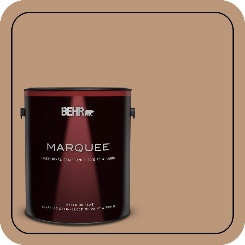 BEHR MARQUEE 1 gal. #N250-4 Artisan Crafts Flat Exterior Paint & Primer