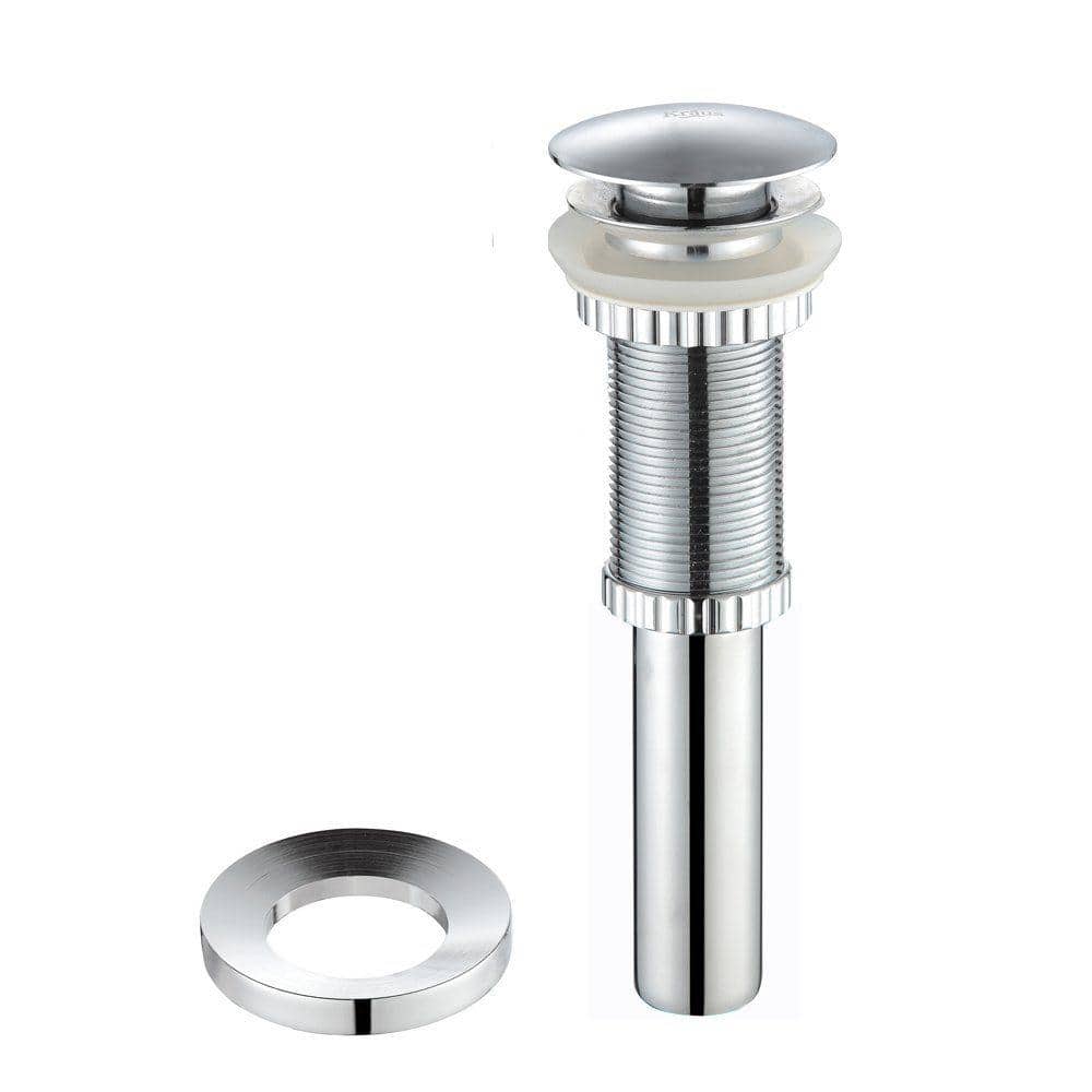 KRAUS Pop-Up Drain and Mounting Ring