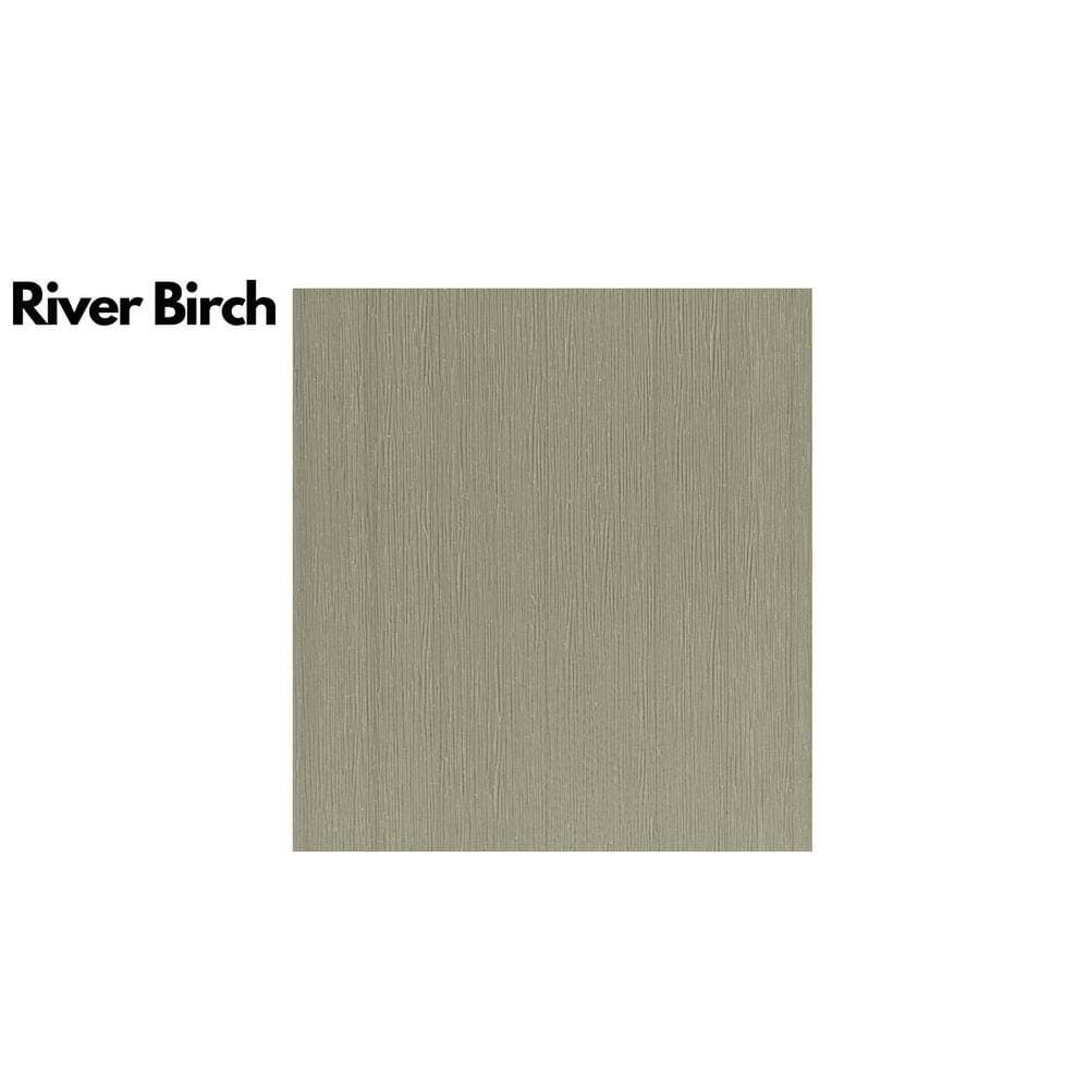 Frame It All 0.40 in. x 5.51 in. x 70.20 in. River Birch Capped Composite Flat Top Fence Picket (5-Pack) (2)