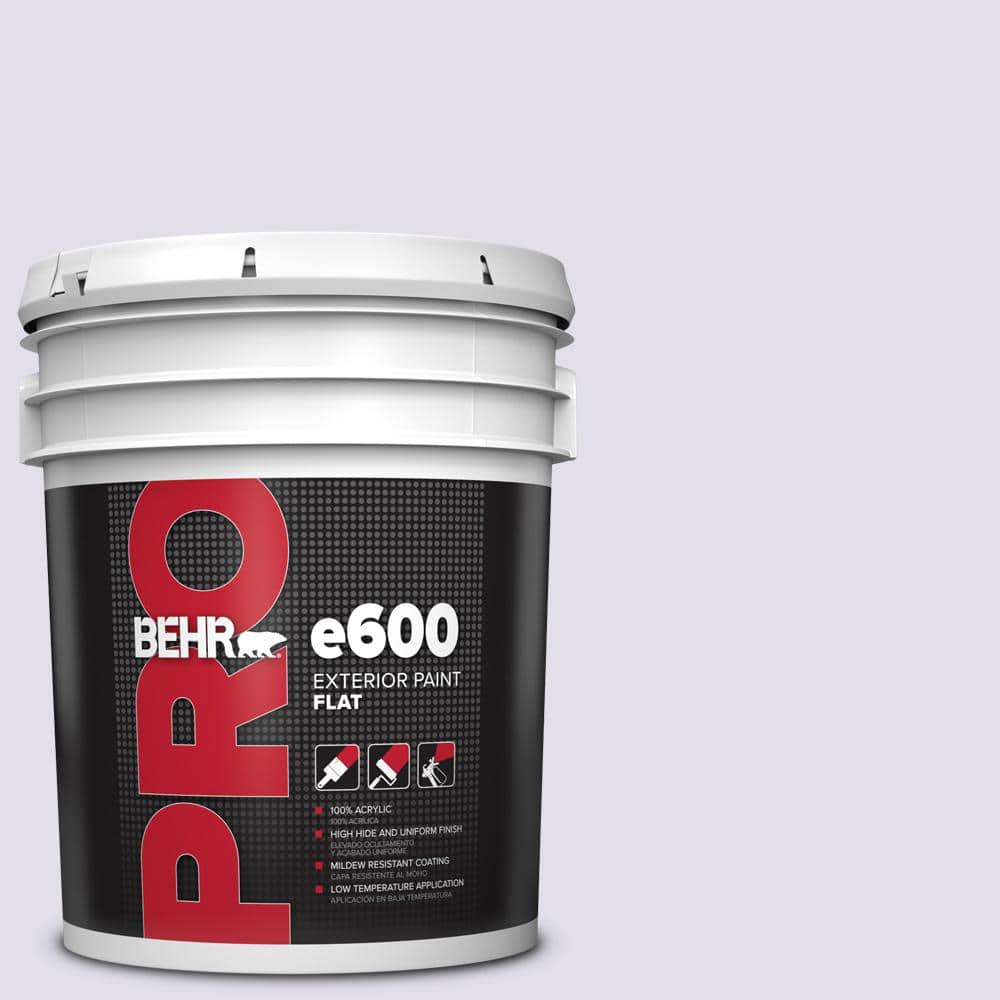 BEHR PRO 5 gal. #M560-1 Sweet Bianca Exterior Flat Paint